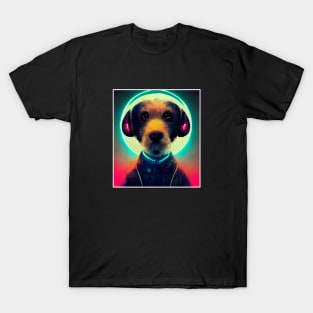 cute dog dj T-Shirt